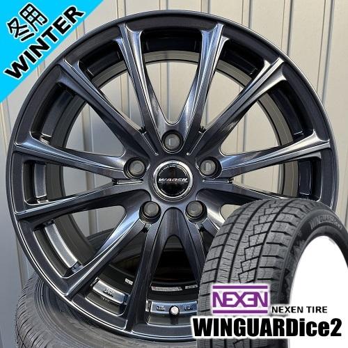 オデッセイ ヴェゼル NEXEN ネクセン WINGUARD ice2 215/55R17 冬タイヤ...