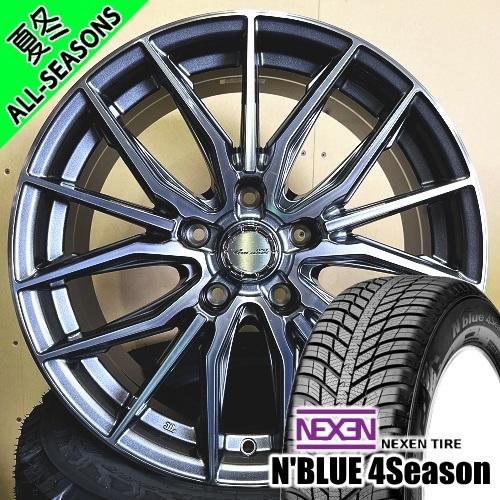 オーリス ジェイド etc ネクセン N BLUE 4Season 225/40R18 オールシーズ...