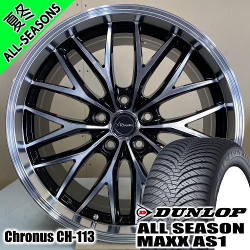 フォレスター SG系 ダンロップ ALL SEASON MAXX 215/55R17 オールシーズン...