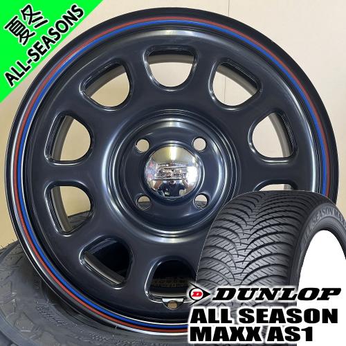 MLJ Daytona SS ゼスト AZワゴン パレット etc ダンロップ ALL SEASON...