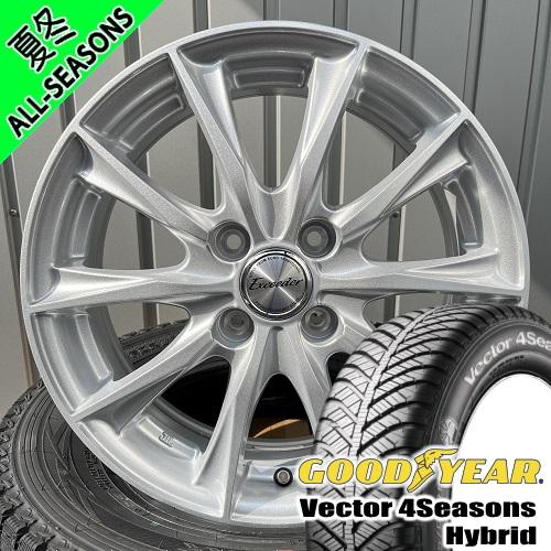 MRワゴン ウェイク タント etc グッドイヤー Vector 4s Hybrid 145/80R...