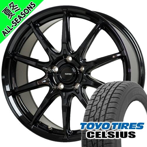 ヴェルファイア エルグランド E51 トーヨータイヤ CELSIUS 215/60R17 オールシー...