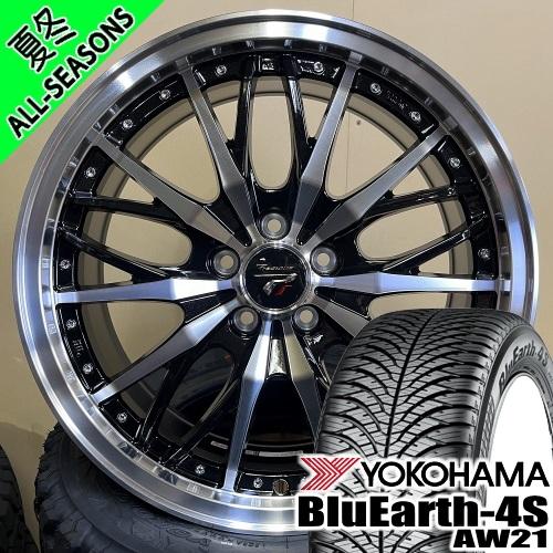 アルファード 20系 30系 ヨコハマ BluEarth-4S 235/50R18 オールシーズンタ...