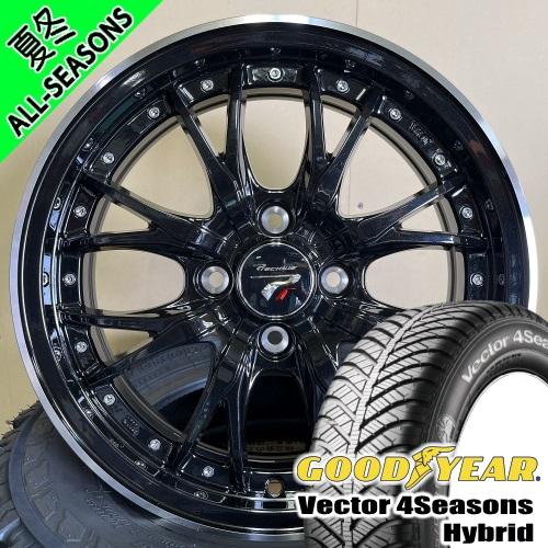 ラパン ムーヴ ゼスト グッドイヤー Vector 4s Hybrid 165/50R15 オールシ...