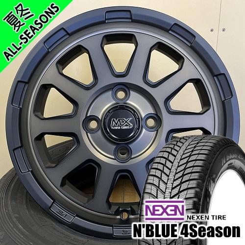 タント スペーシア ウェイク デイズ ネクセン N BLUE 4Season 155/65R14 オ...