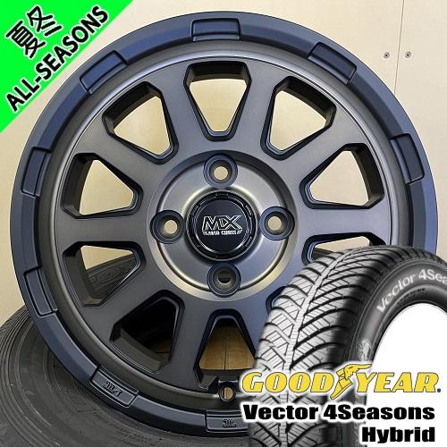 ラパン ムーヴ ゼスト グッドイヤー Vector 4s Hybrid 165/50R15 オールシ...