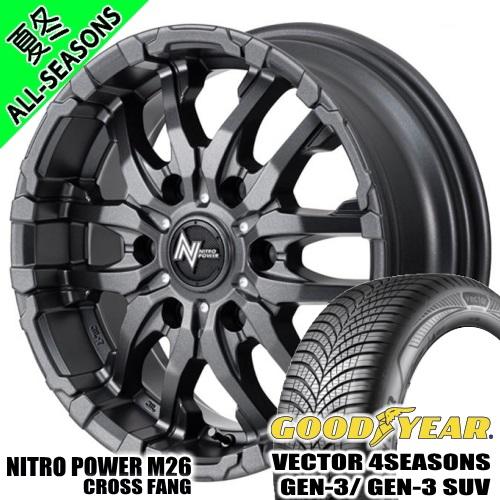 NITRO POWER M26 CROSS FANG 200系 ハイエース 専用 グッドイヤー VE...