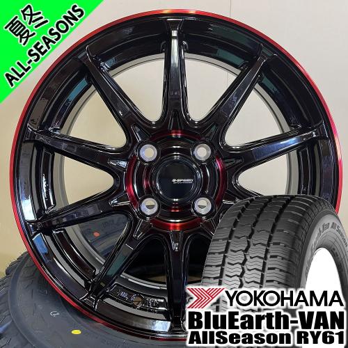 エブリィ アトレーヨコハマ BluEarth-VAN All Season 145/80R12 80...