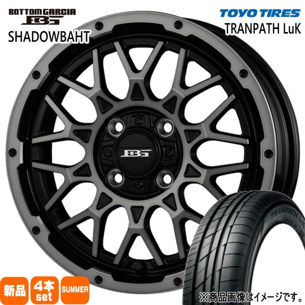 ゼスト AZワゴン パレット etc トーヨータイヤ トランパス LuK 165/55R14 夏タイ...