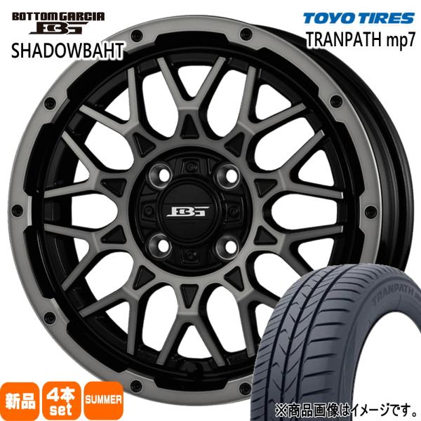 ハスラー デリカミニ キャストアクティバ トーヨータイヤ トランパス mp7 165/65R14 夏...