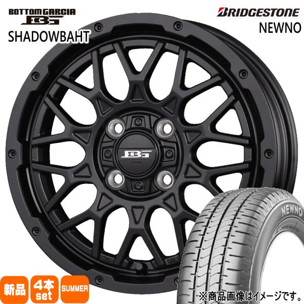 タフト ハスラー ブリヂストン NEWNO 165/65R15 夏タイヤ BG SHADOWBAHT...