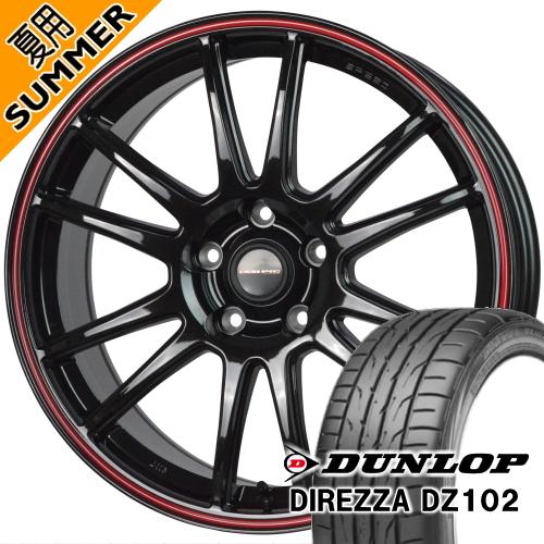 エスティマ カローラクロス ダンロップ ディレッツァ DZ102 225/50R18 夏タイヤ CR...