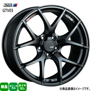 SSR GTX02 18インチ 9.5J +45 5-114.3 ダークシルバー4本で送料