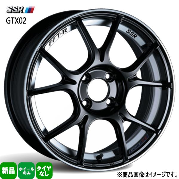 1本 ヴィッツ ノート フィット 17×7.0J +48 4/100 SSR GTX02  新品 1...