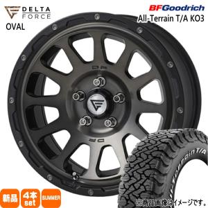 三菱 デリカD5 26型 235/70R16 110/107S LRD LT BFグッドリット KO3 AT 夏用 サマータイヤ DELTAFORCE OVAL