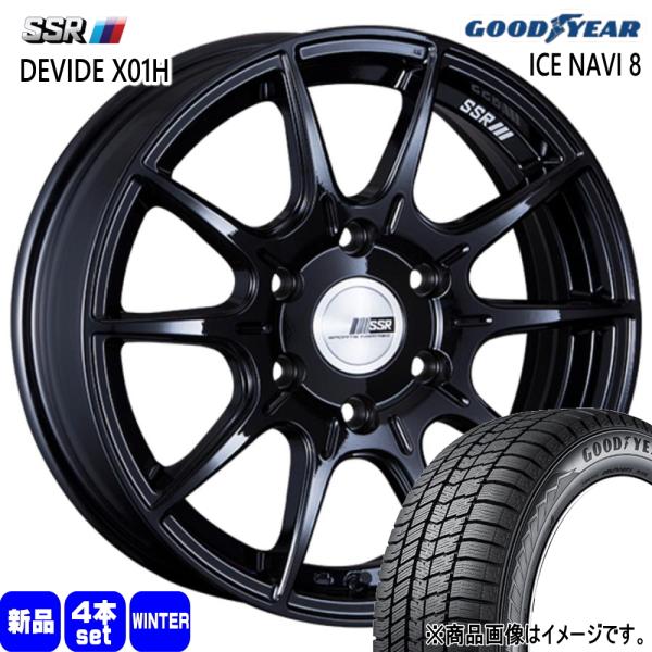 200系 専用 グッドイヤー ICE NAVI8 215/65R16 冬タイヤ ホイール名前 16イ...