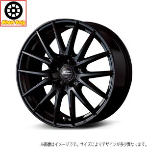 12インチ アルミホイール 4穴 100 シュナイダー SQ27 黒 400B +42 サンバー バモス 軽トラ 4本セット｜tireshop