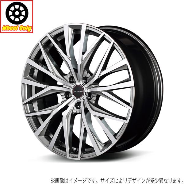 アルミホイール 1本 18インチ アルバトロス ハイパーシルバーP 18x7.0J +48 5H10...