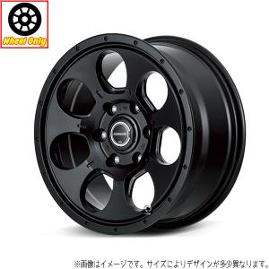 15インチ ホイール BN-03 6J+44 キャラバン マット ブラック 6H-139.7 