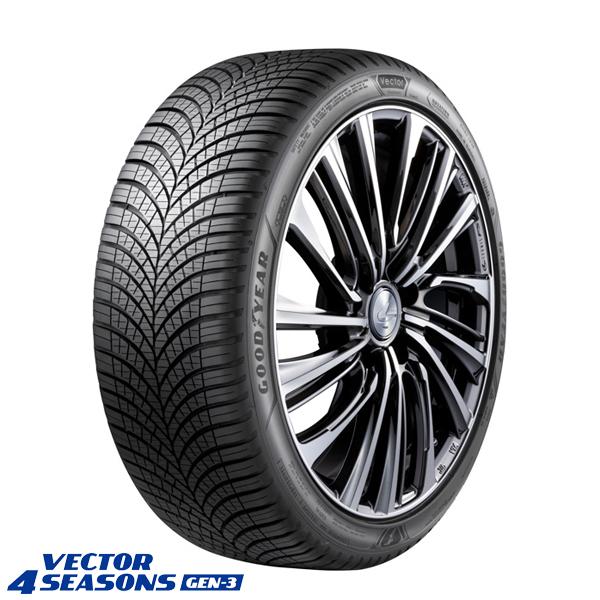 225/55R19 オールシーズンタイヤ 19インチ グッドイヤー ベクター 4シーズン GEN3 ...