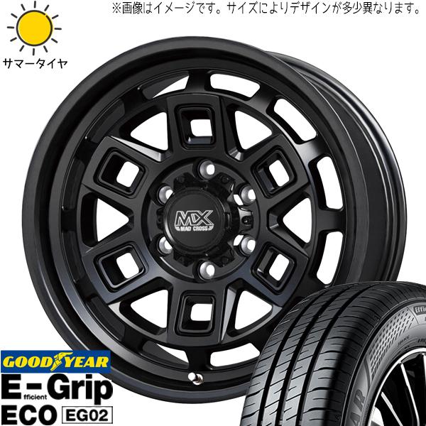 215/65R16 ハイエース GY EG02 マッドクロス 16インチ 6.5J +38 6H13...