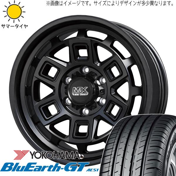 215/60R16 クラウン CX-3 デリカ Y/H BluEarthGT AE51 マッドクロス...