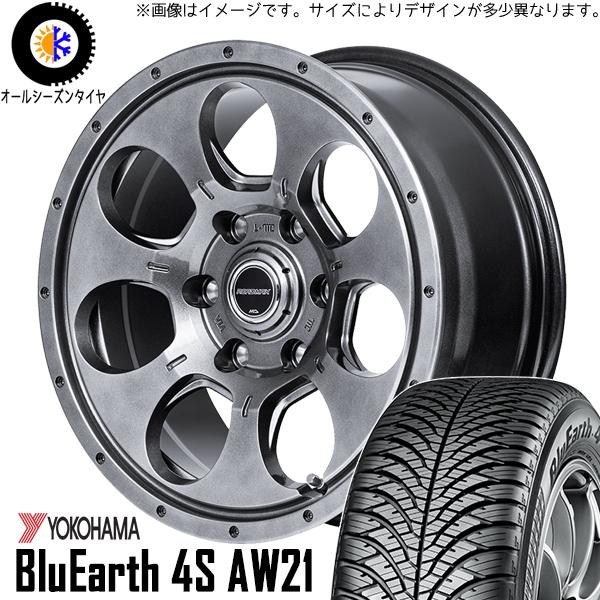 215/70R16 オールシーズンタイヤホイールセット ハイエース (YOKOHAMA BluEar...