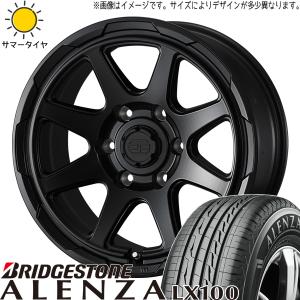 175/80R16 サマータイヤホイールセット ジムニー JB64 JB23 etc (BRIDGESTONE ALENZA LX100 & STADBERGE 5穴 139.7)｜tireshop