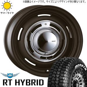 MONSTA TYRES ハイゼットジャンボ 155/65R14 ホイールセット