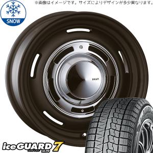 185/55R15 サクシード スイフト 15インチ Y/H IG 7 CRIMSON DEAN CrossCountry スタッドレスタイヤ ホイールセット 4本｜tireshop