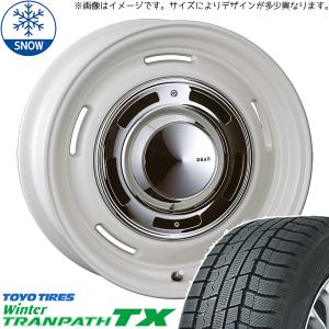 165/65R14 タンク ルーミー トール TOYO TX クロスカントリー 14インチ 5.0J +30 4H100P スタッドレスタイヤ ホイールセット 4本｜tireshop