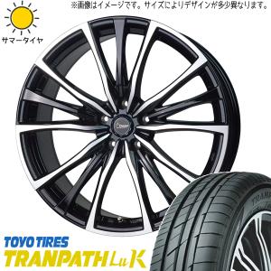 155/65R14 サマータイヤホイールセット サクラ etc (TOYO TRANPATH LUK & Chronus CH110 4穴 100)