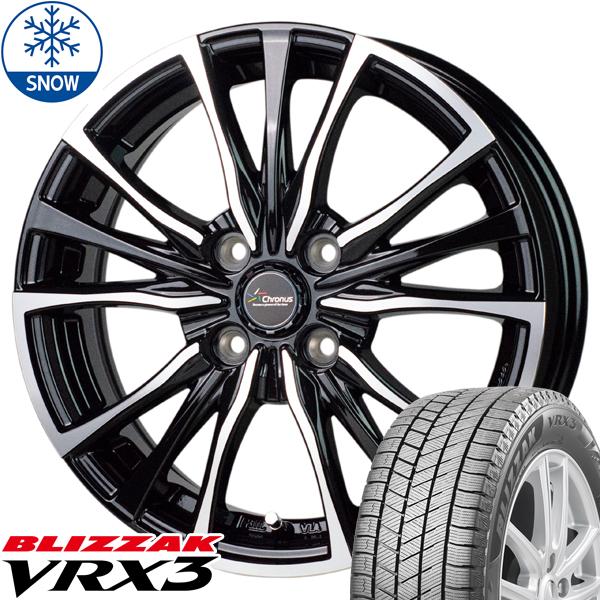 新品 タント NBOX スペーシア BLIZZAK VRX3 155/65R14 14インチ クロノ...