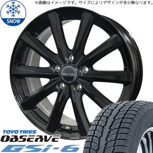 215/70R16 スタッドレスタイヤホイールセット スバル XV etc (TOYO OBSERVE GSI6 & DILETTOM10 5穴 100)｜tireshop