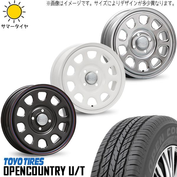 ハイエース 215/70R16 トーヨータイヤ オープンカントリー U/T MLJ デイトナSS 1...