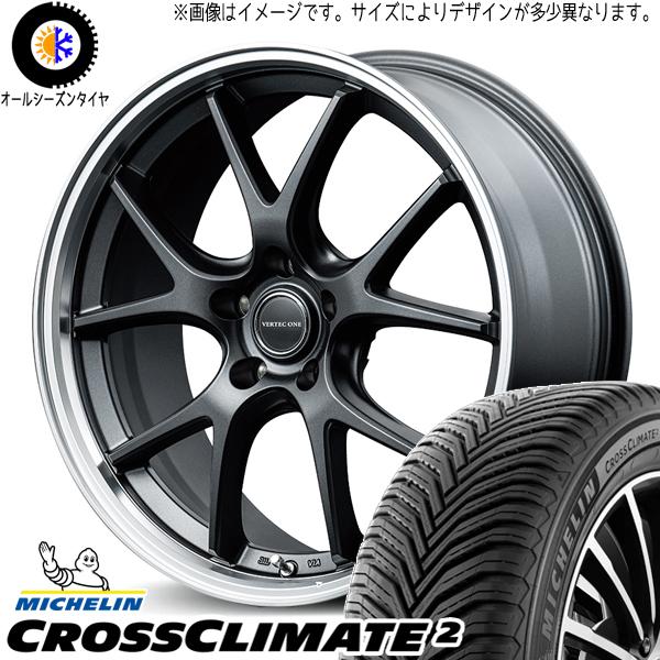 225/45R18 クラウン CX-3 MICHELIN MID EXE5 18インチ 8.0J +...