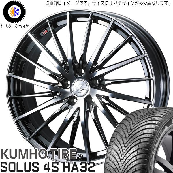 215/45R17 86 プリウス レガシィ BRZ HA32 レオニス FR 17インチ 7.0J...