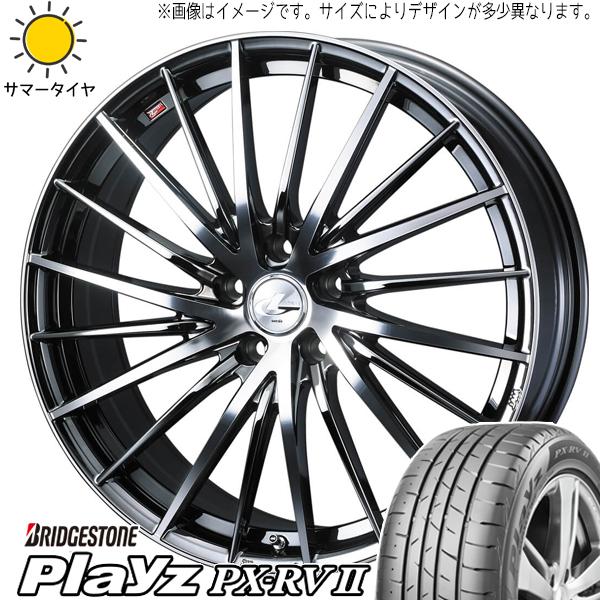 225/50R18 エスティマ アテンザ BS プレイズ PX-RV2 レオニス FR 18インチ ...