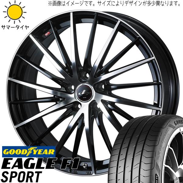 205/45R17 bB キューブ ノート GY F1 SPORT レオニス FR 17インチ 6....