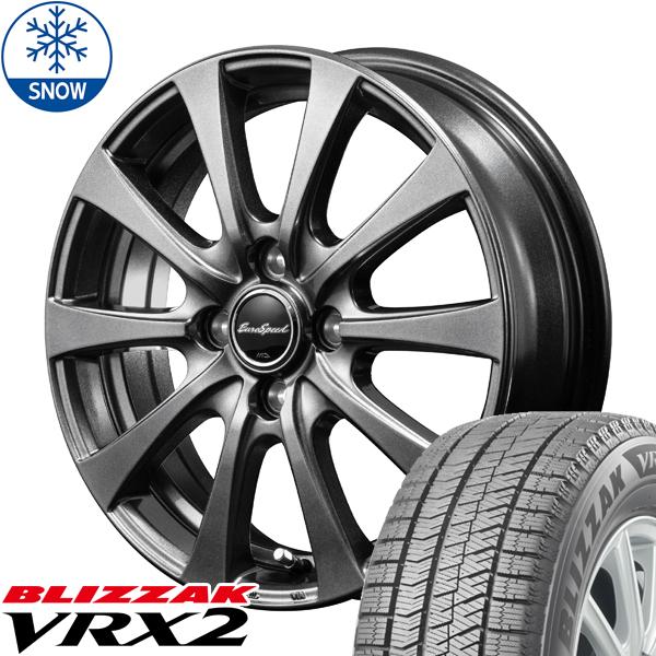 165/55R14 引っ張り BS BLIZZAK VRX2 14インチ ユーロスピード G10 5...