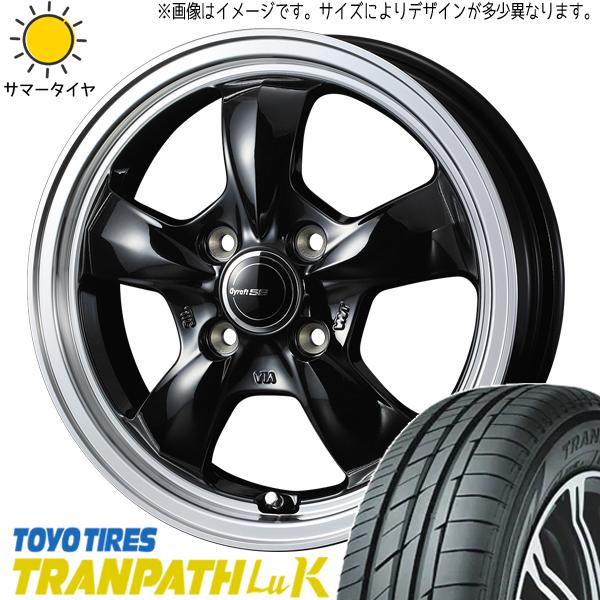 新品 タント NBOX サクラ 155/65R14 TOYO トランパス Luk グラフト 5S 1...