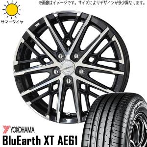 215/70R16 クロストレック CX5 Y/H XT AE61 スマック グレイヴ 16インチ 6.5J +45 5H114.3P サマータイヤ ホイールセット 4本｜tireshop