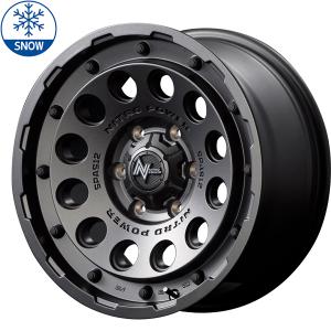 215/65R16 スタッドレスタイヤホイールセット ハイエース ( おすすめ輸入タイヤ & NITROPOWER H12 SHOTGUN 6穴 139.7)