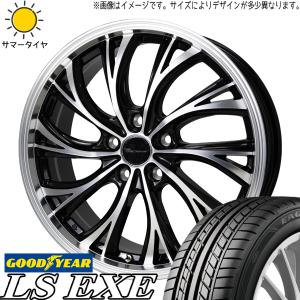 215/45R17 サマータイヤホイールセット プリウス etc (GOODYEAR EAGLE LS EXE & Precious HS2 5穴 100)