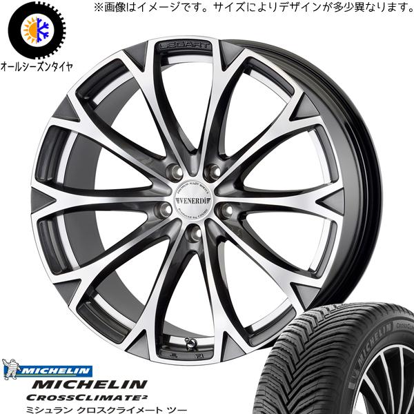 245/45R19 オールシーズンタイヤホイールセット アルファード etc (MICHELIN C...