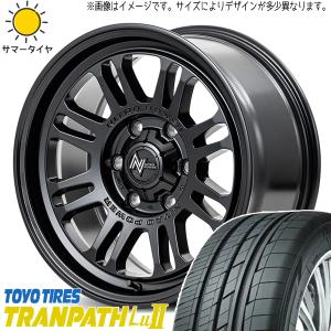 215/65R16 ハイエース TOYO Lu2 MID M16 ASSAULT 16インチ 6.5J +38 6H139.7P サマータイヤ ホイールセット 4本