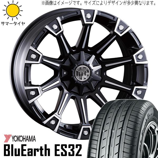 225/55R17 サマータイヤホイールセット アルファード etc (YOKOHAMA BluEa...