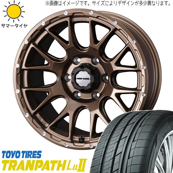 215/65R16 ハイエース 16インチ TOYO Lu2 マッドヴァンス 08 6.5J +38...