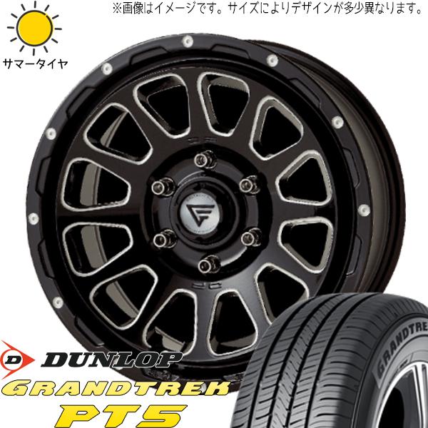 265/65R17 サマータイヤホイールセット プラド etc (DUNLOP GRANDTREK ...