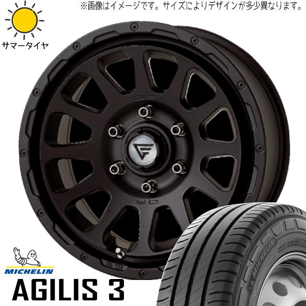 225/75R16 サマータイヤホイールセット エクストレイル etc (MICHELIN Agil...